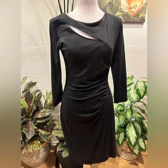 Hilton Hollis cut out Bodycon pull on dress size S - Picture 2 of 13